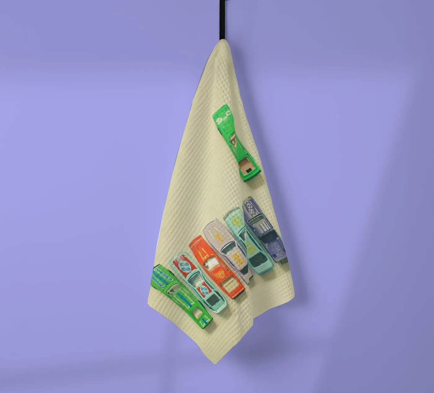False Start tea towel by Cassia Beck Photography