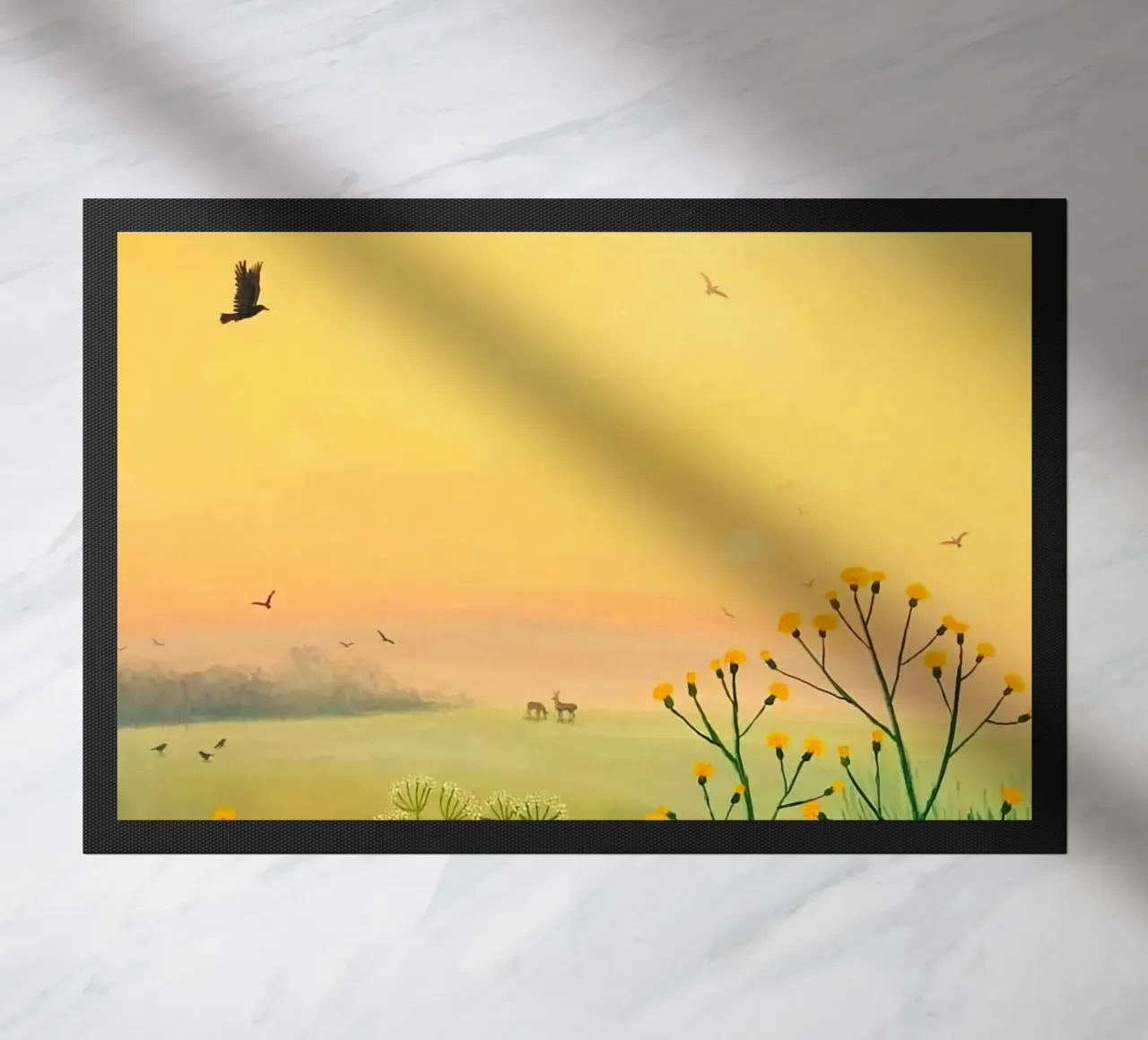 the sunset in fields zerbino da mip of map