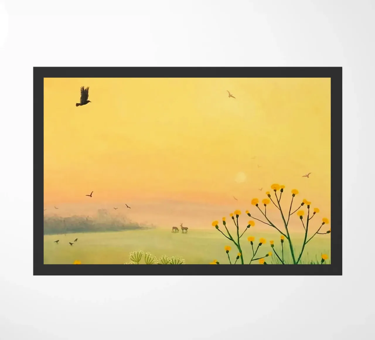 the sunset in fields zerbino da mip of map