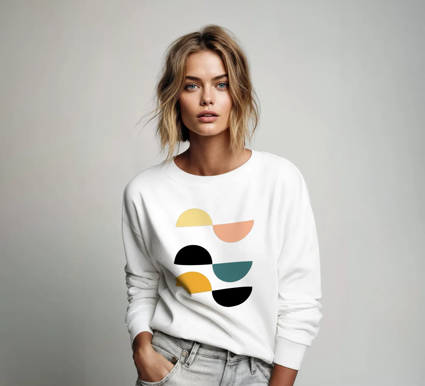 Changes Sweatshirt von Rose Beck Art