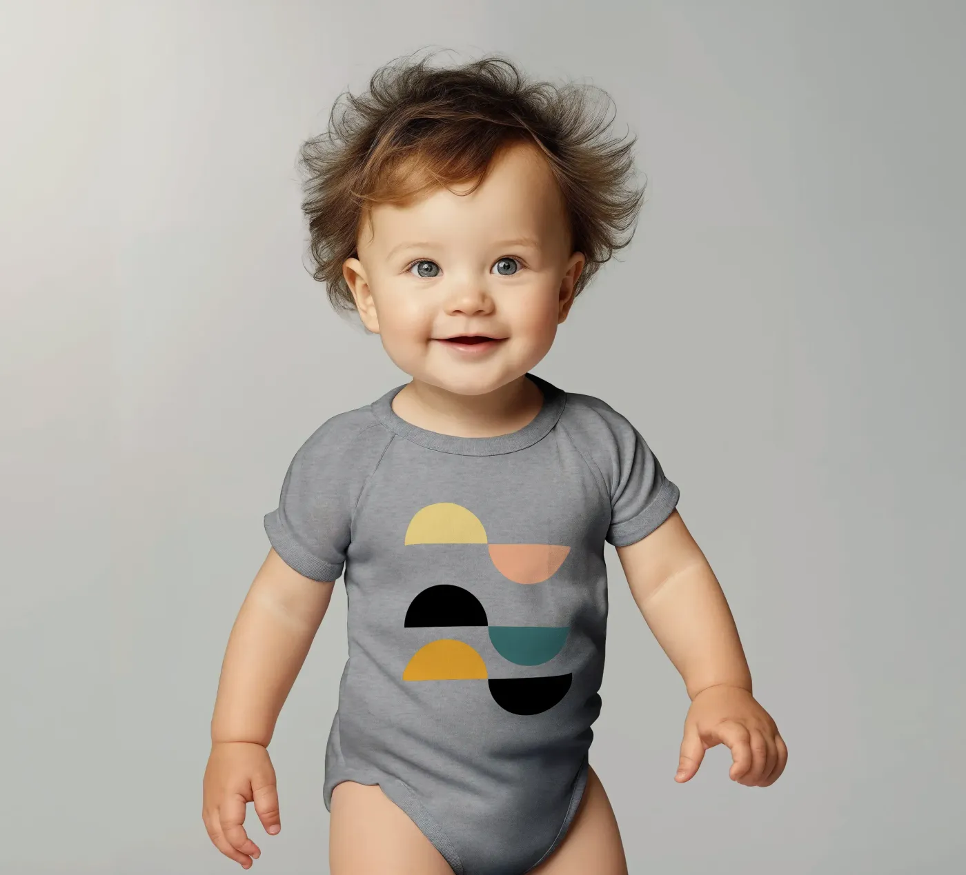 Änderungen Kurzarm Babybody von Rose Beck Art