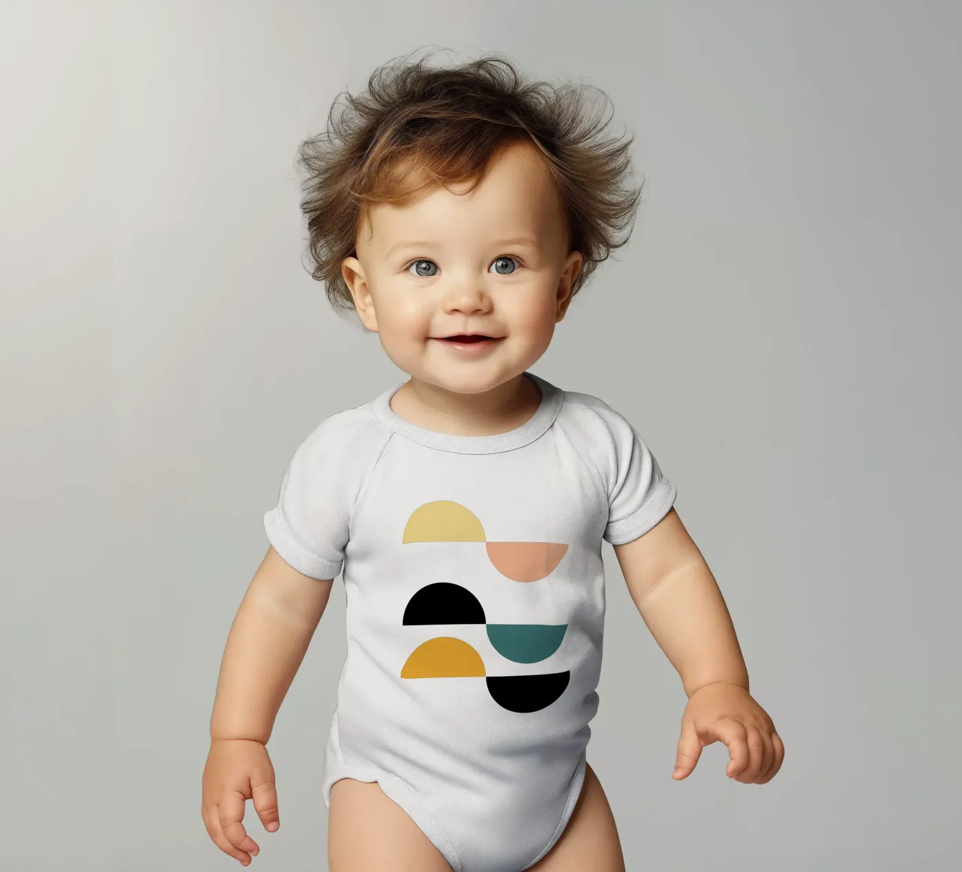 Änderungen Kurzarm Babybody von Rose Beck Art