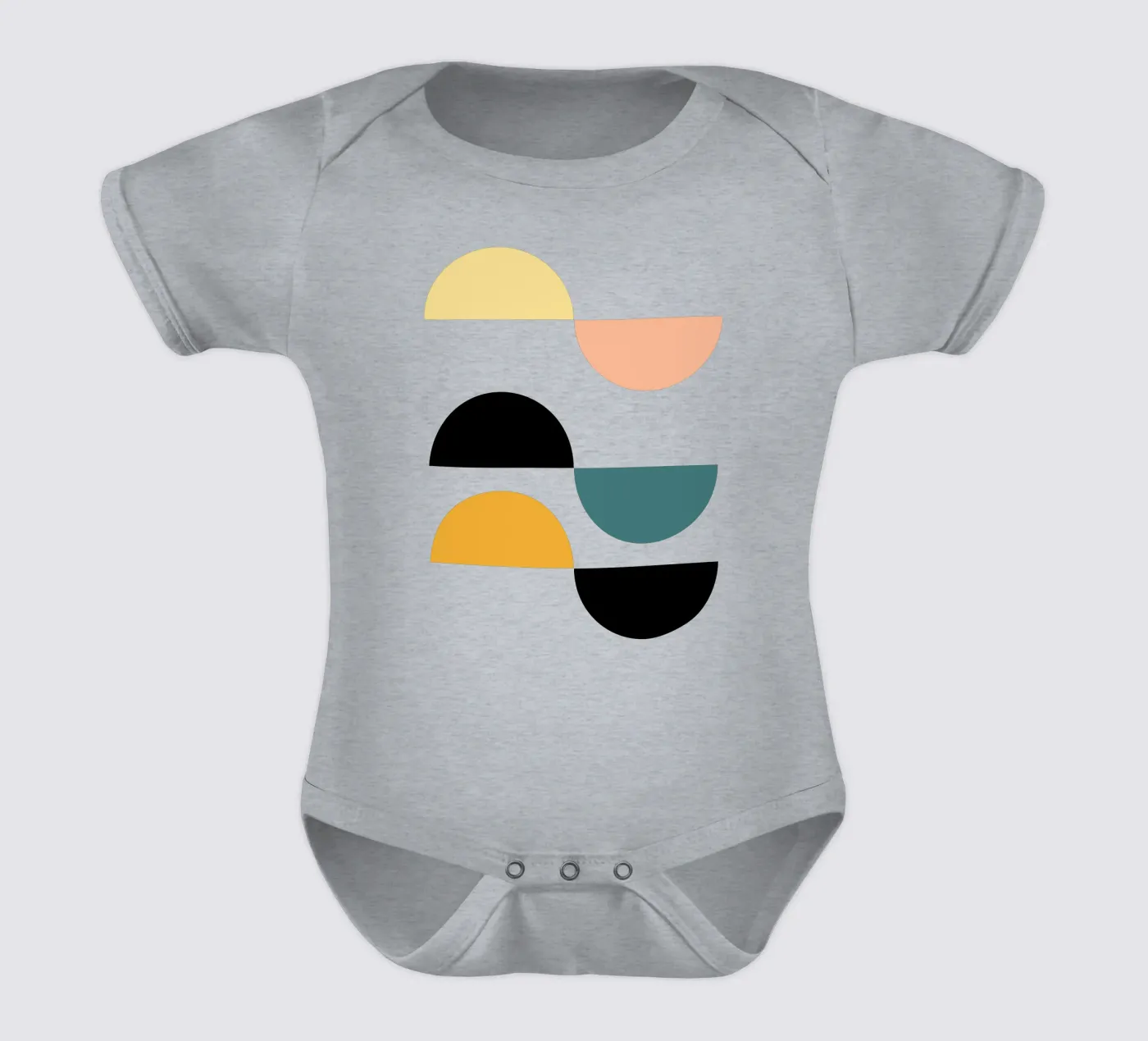 Änderungen Kurzarm Babybody von Rose Beck Art