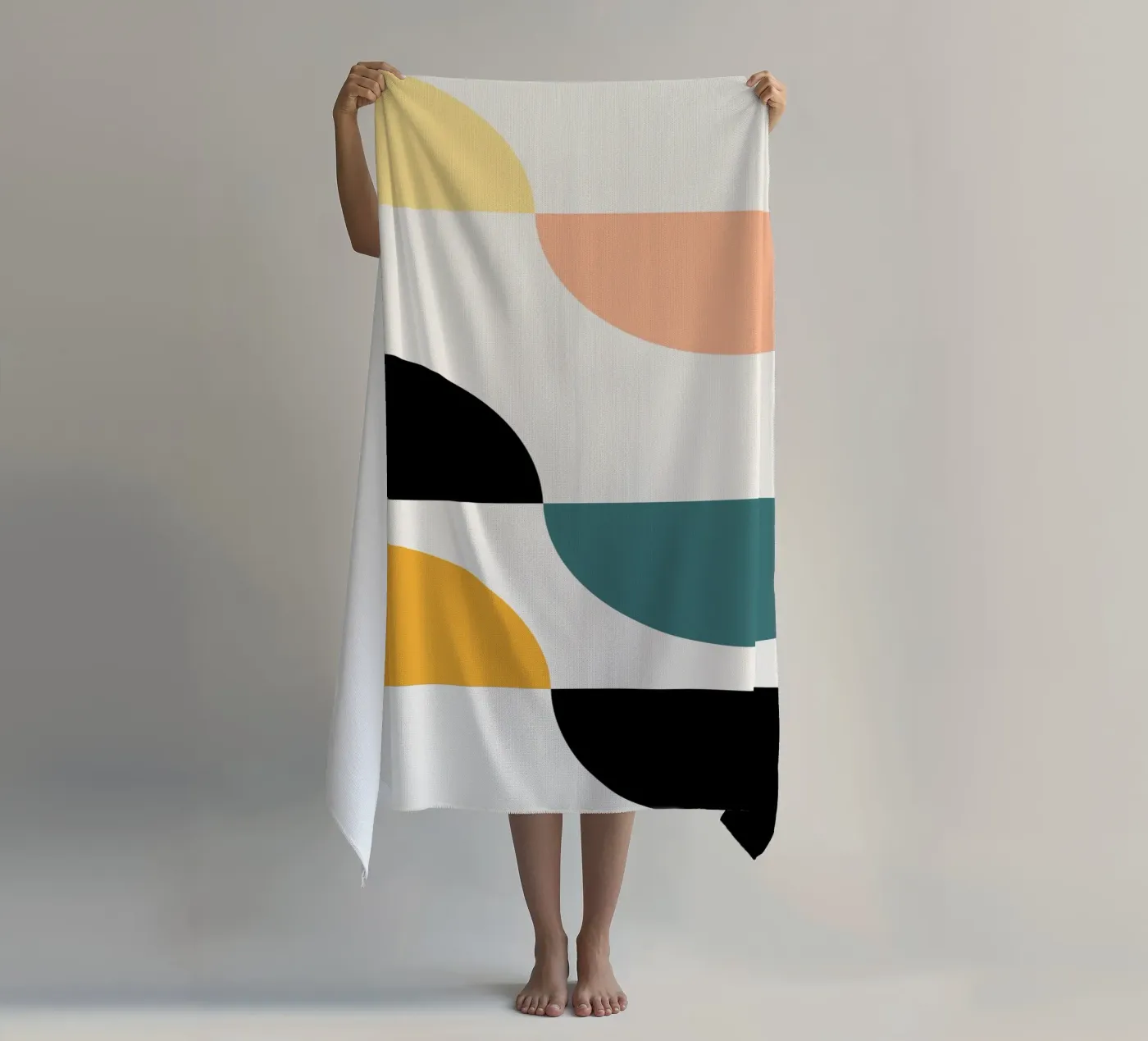 Changes strandhanddoek van Rose Beck Art