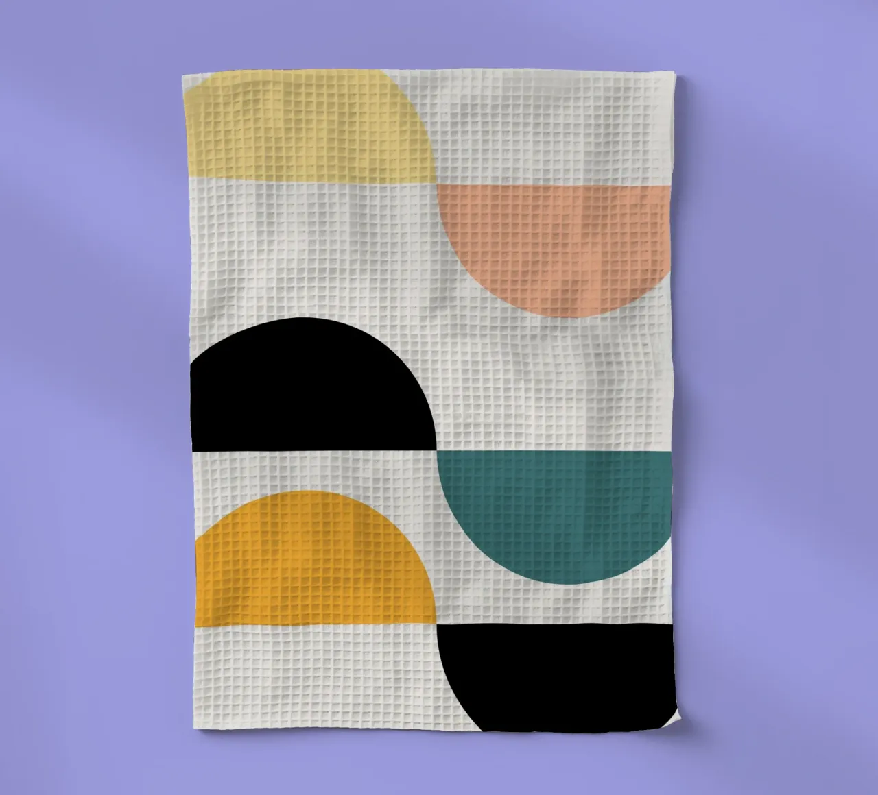 Changes tea towel by Rose Beck Art