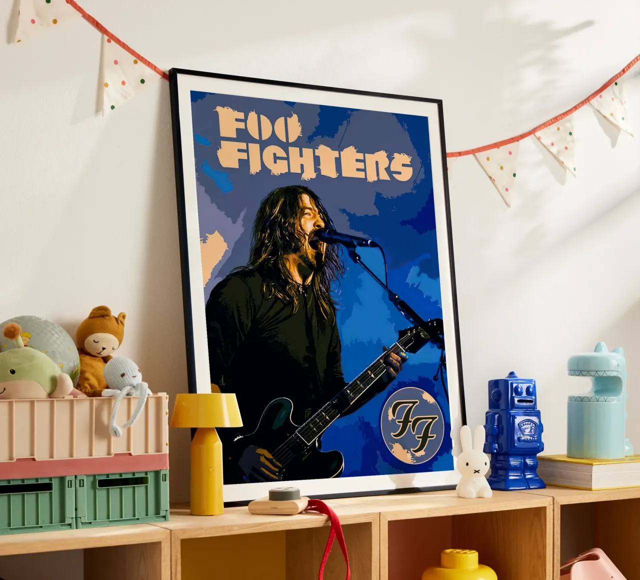 Foo Fighters poster da Musadad Shop