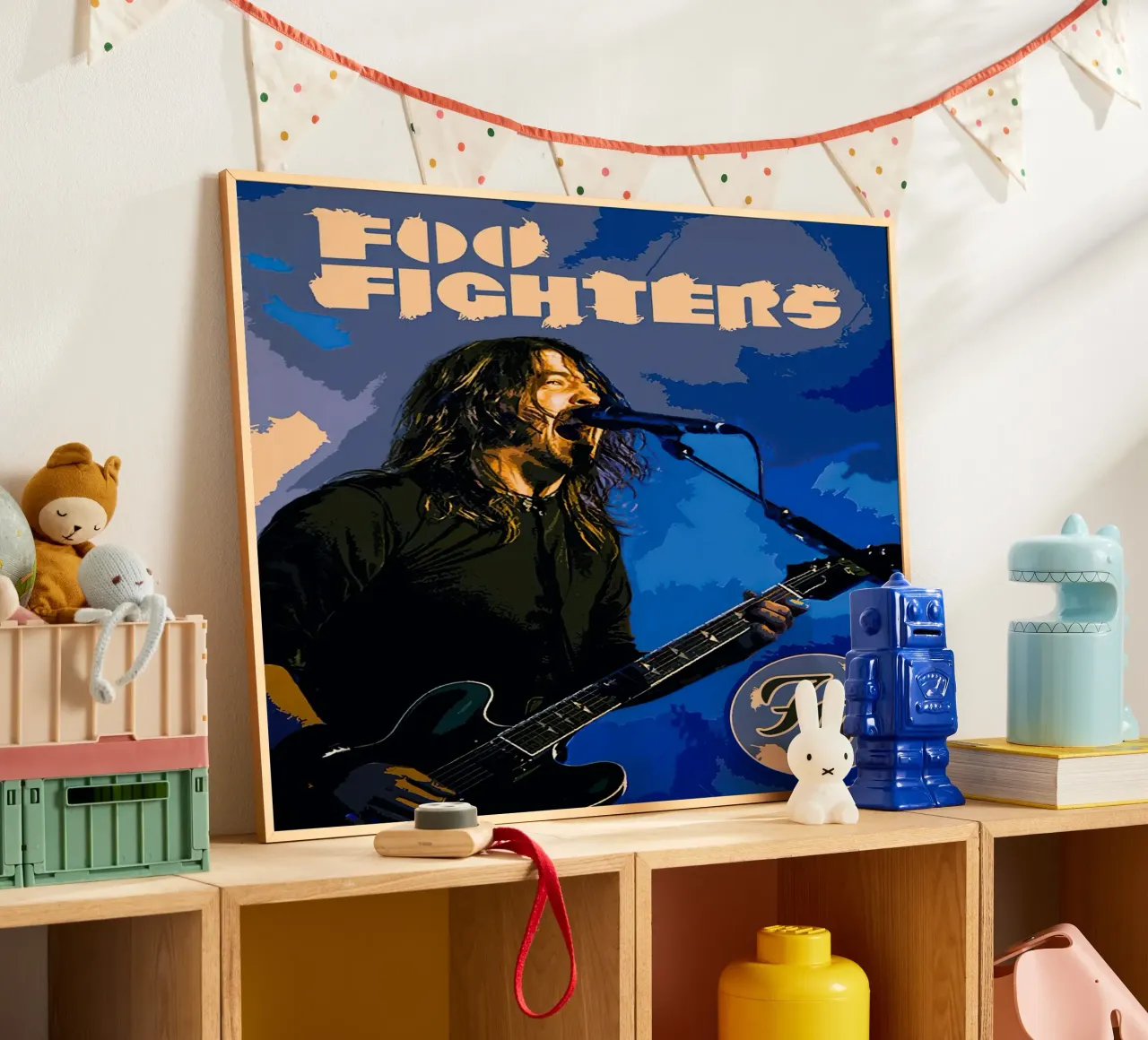 Foo Fighters poster da Musadad Shop