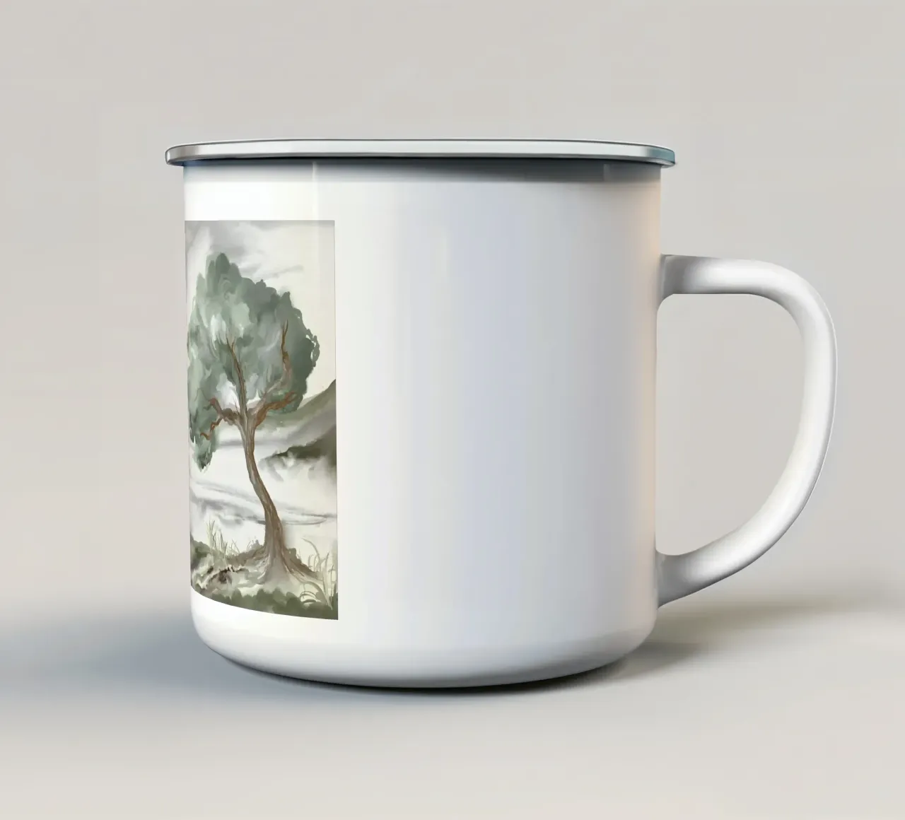 Poetic thoughts tazza in smalto da mysteriouscoco