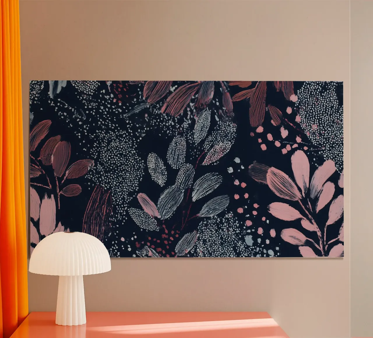 Notte di velluto poster con telaio in alluminio da Seed & Signal