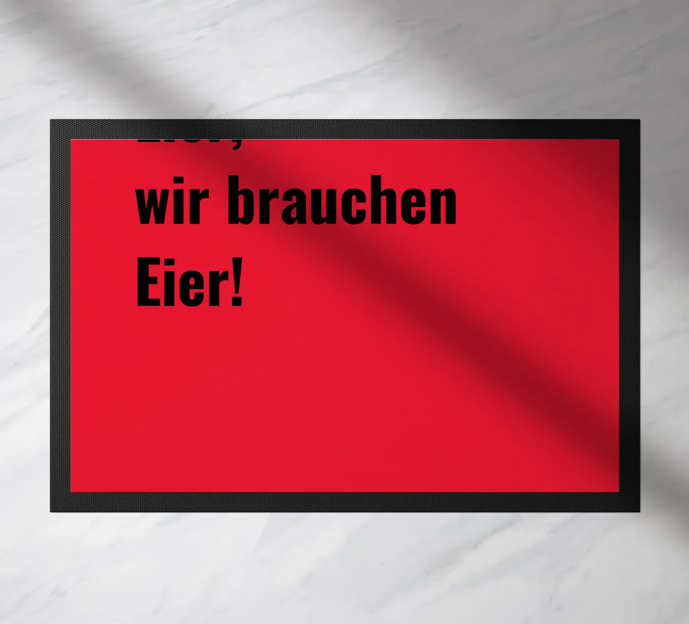 Eier doormat by nix