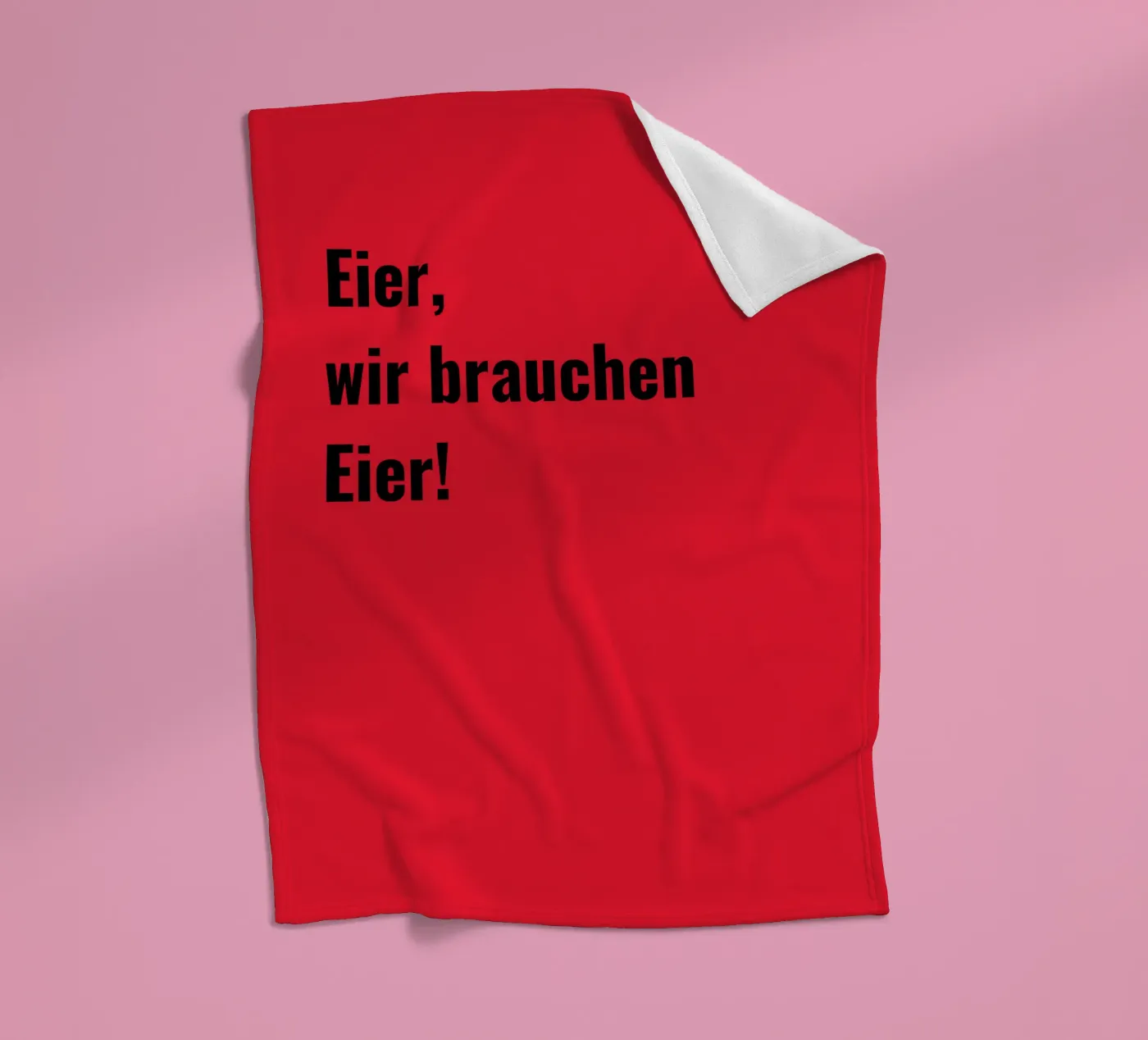 Eier Fleecedecke von nix
