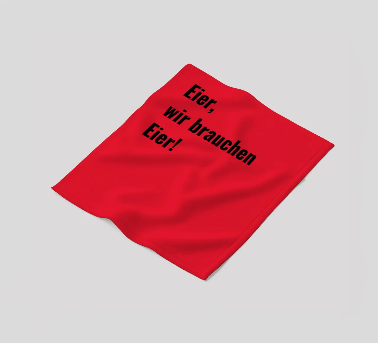 Eier Fleecedecke von nix