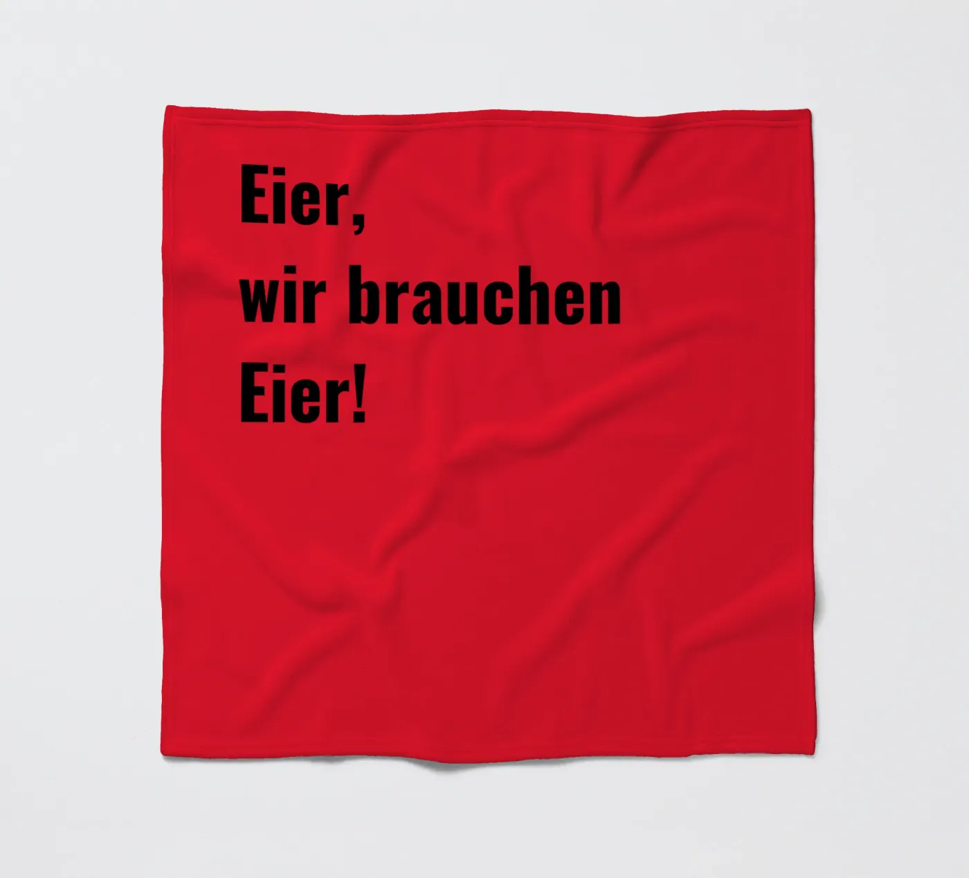 Eier Fleecedecke von nix