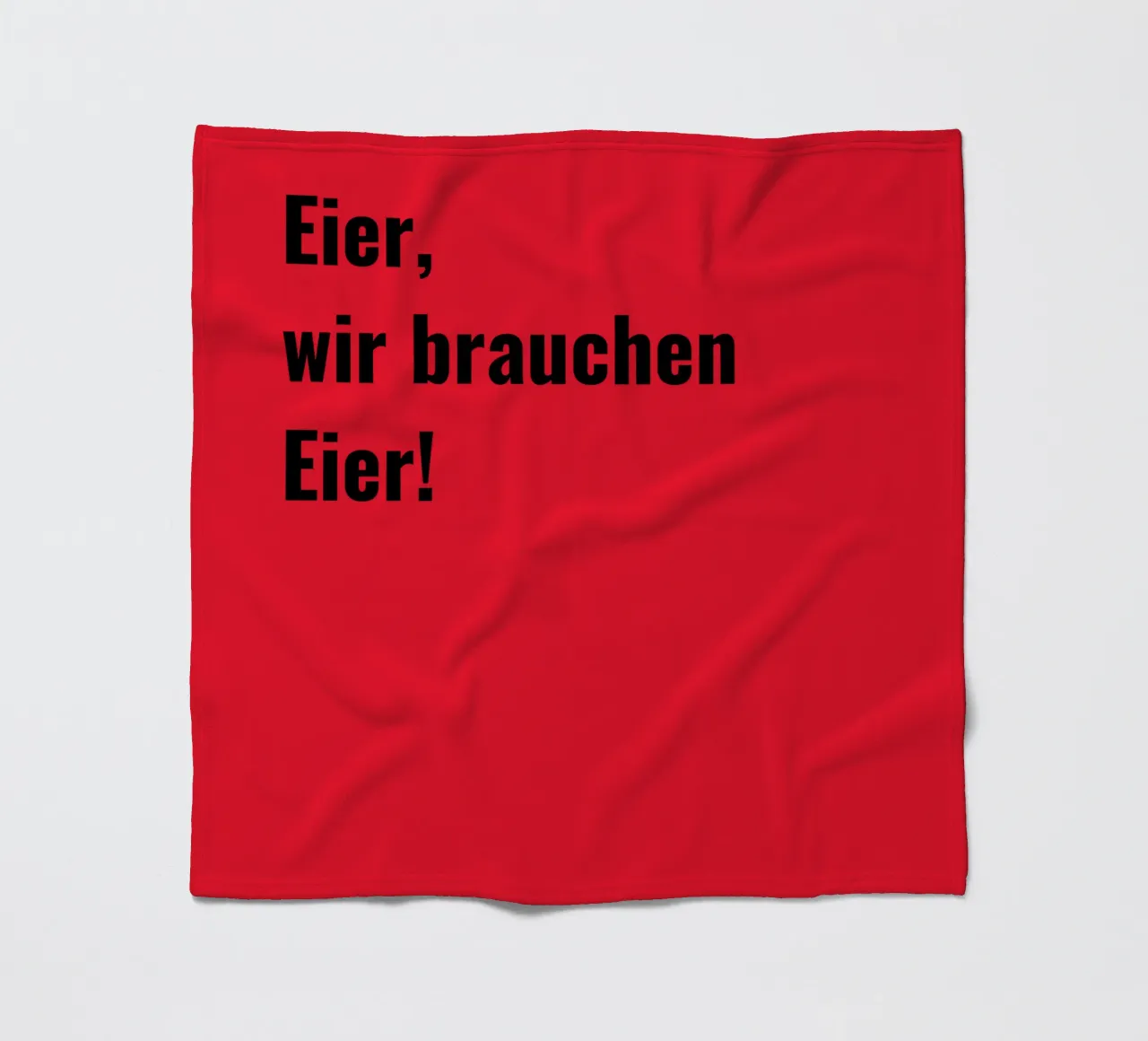 Eier Fleecedecke von nix