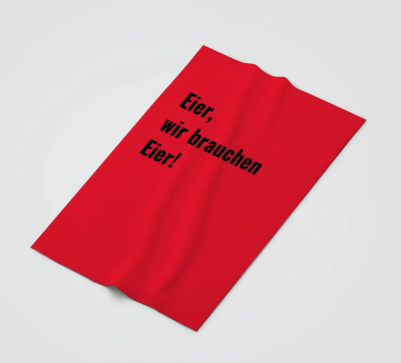 Eier Fleecedecke von nix