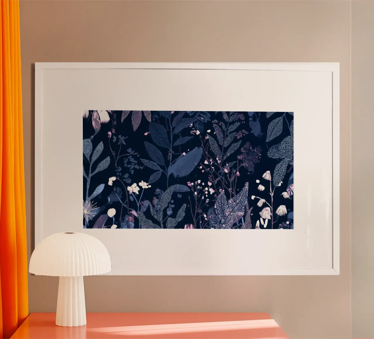 Vene crepuscolari poster con telaio in alluminio da Seed & Signal