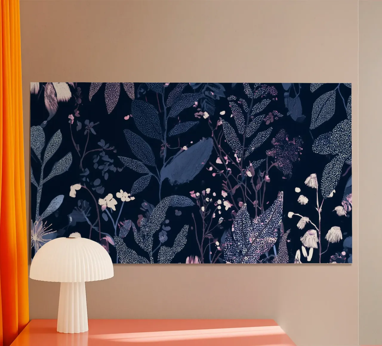 Vene crepuscolari poster con telaio in alluminio da Seed & Signal