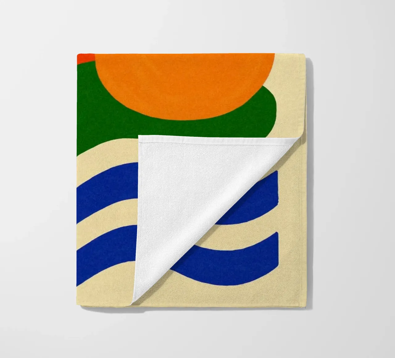 Un viaggio colorato a Lione telo mare da JETLAG | affiches voyage
