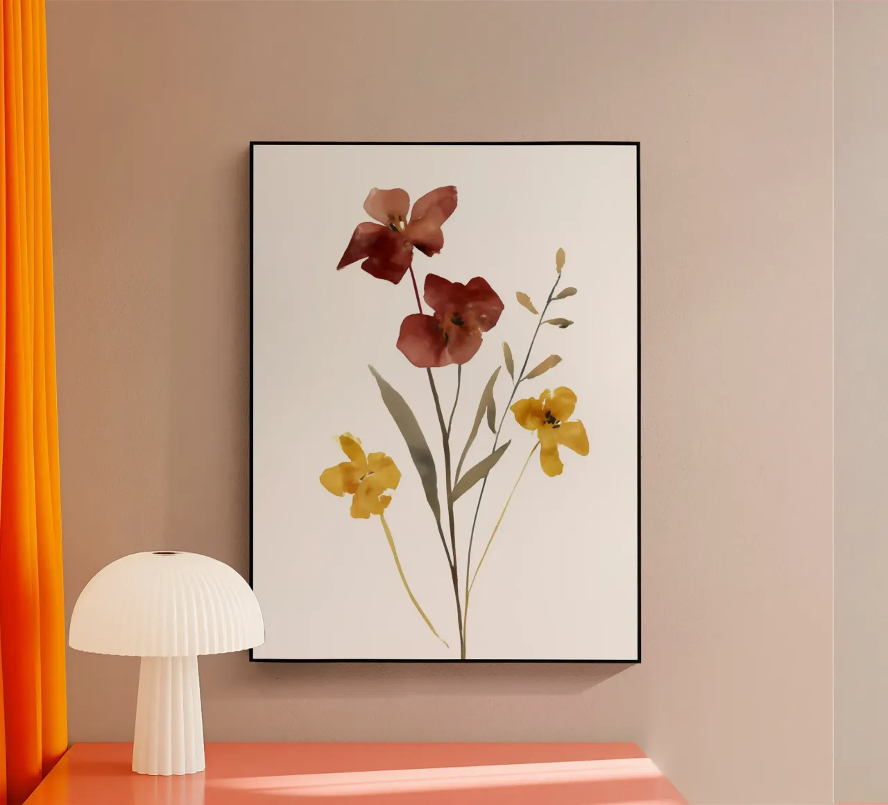 Armonia d'oro plexiglass da Sophia Calder Studio