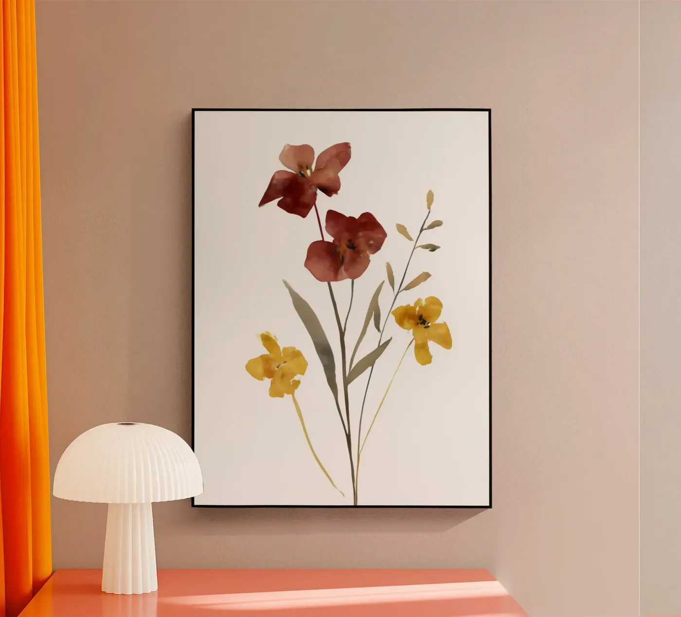 Golden Harmony plexiglass da Sophia Calder Studio