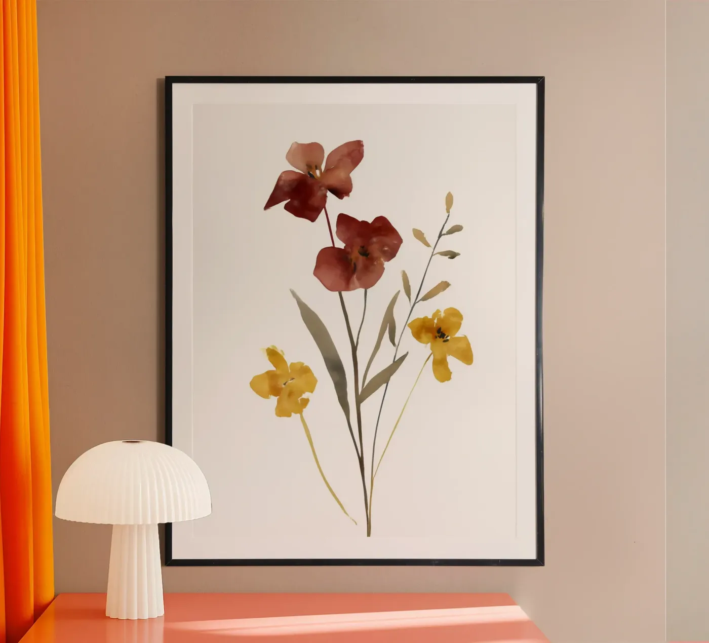 Armonia d'oro poster da Sophia Calder Studio