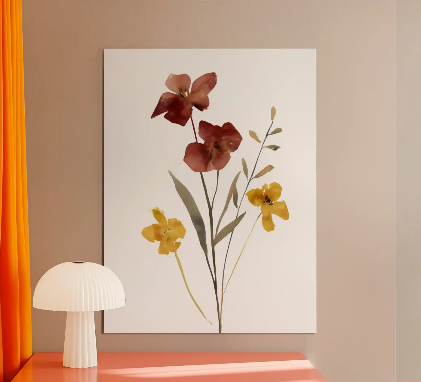 Armonia d'oro poster da Sophia Calder Studio