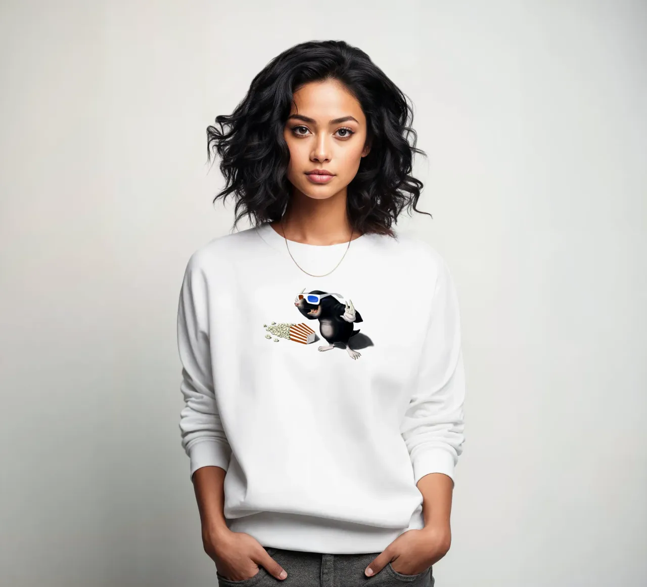 3D (Coloured) felpa da Rob Art | Illustration