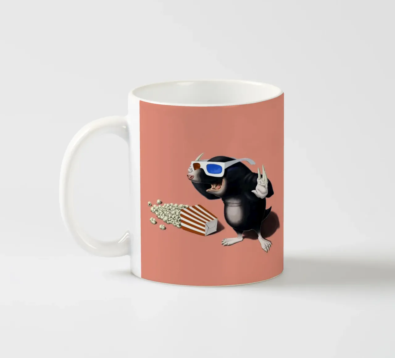 3D (Coloured) tazza in ceramica da Rob Art | Illustration