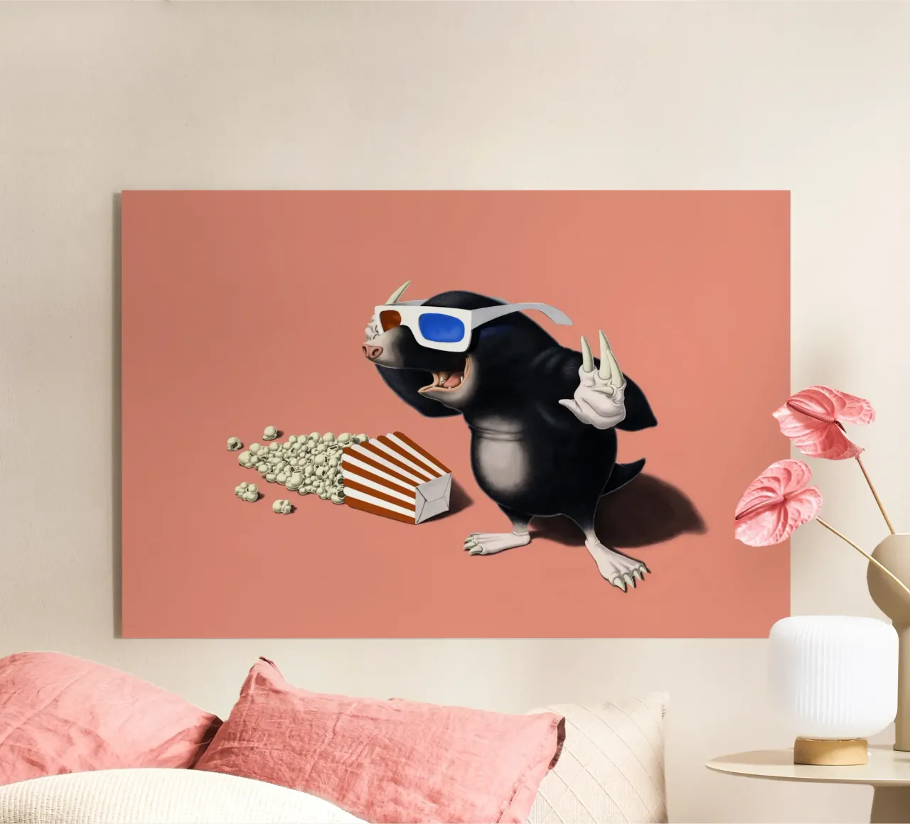 3D (Coloured) plexiglass da Rob Art | Illustration