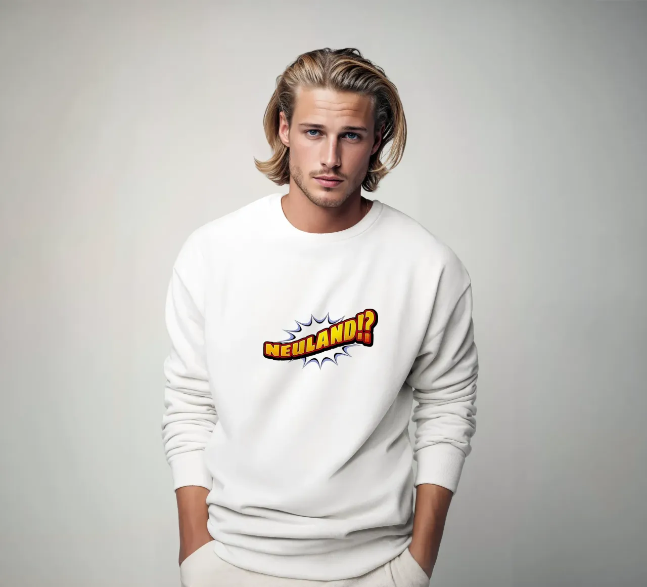 Neuland Sweatshirt von Black Sign Artwork