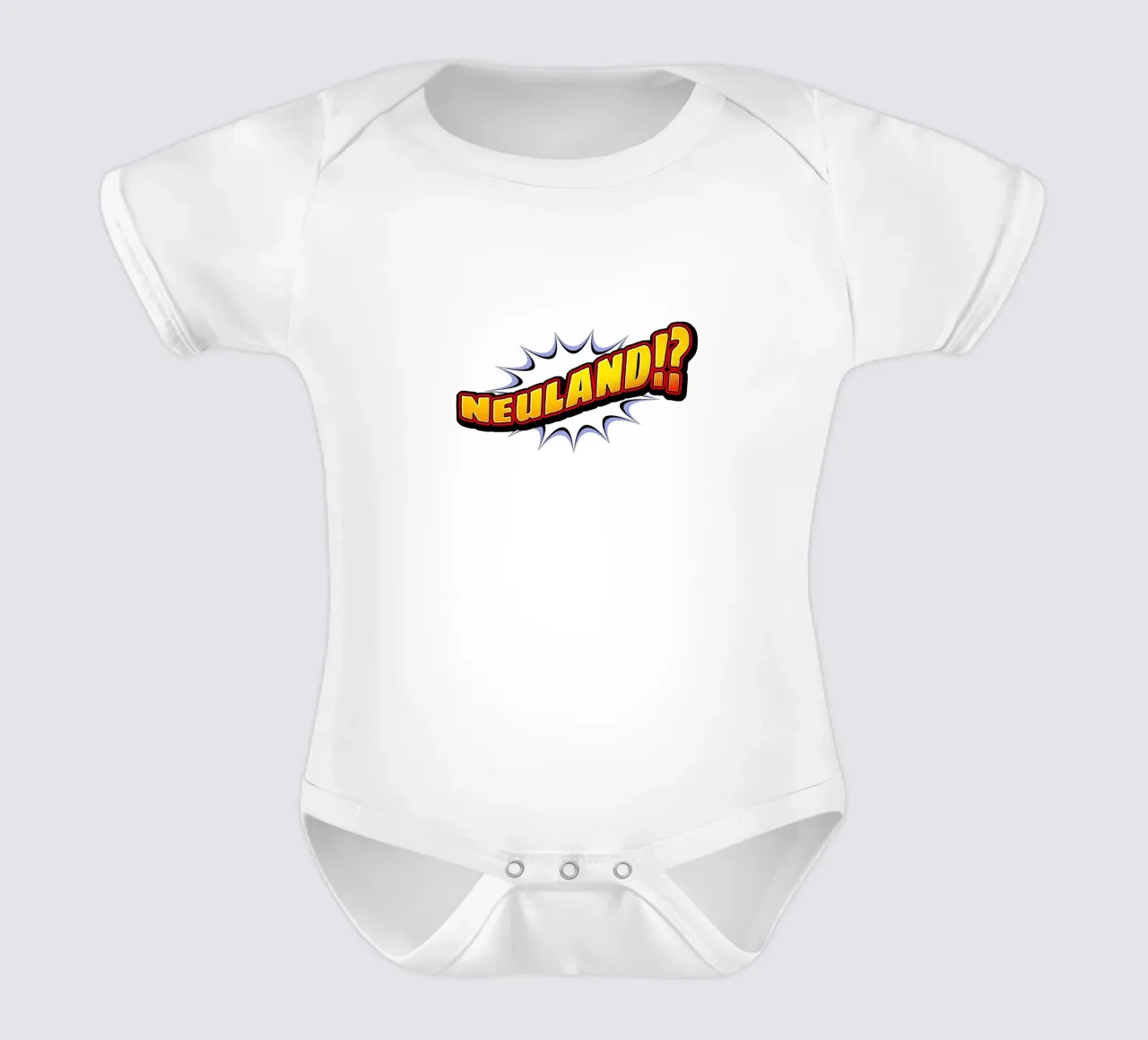 Neuland body neonato maniche corte da Black Sign Artwork