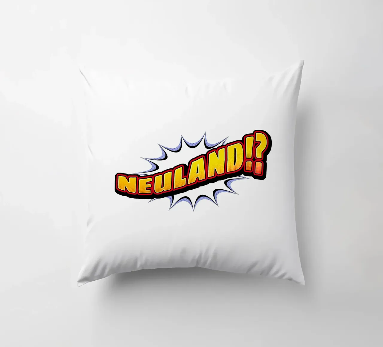 Neuland cuscino da Black Sign Artwork