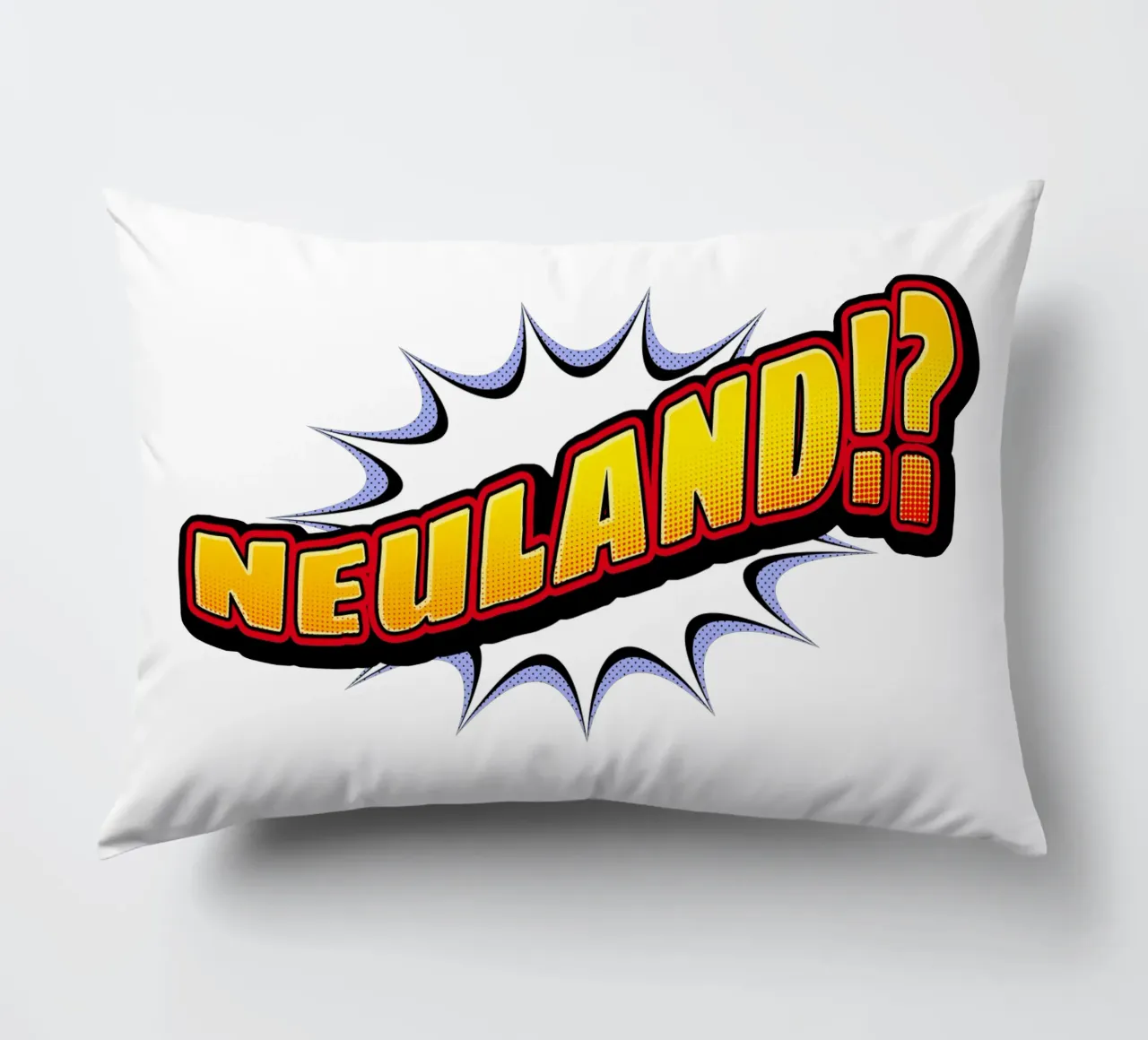 Neuland cuscino da Black Sign Artwork