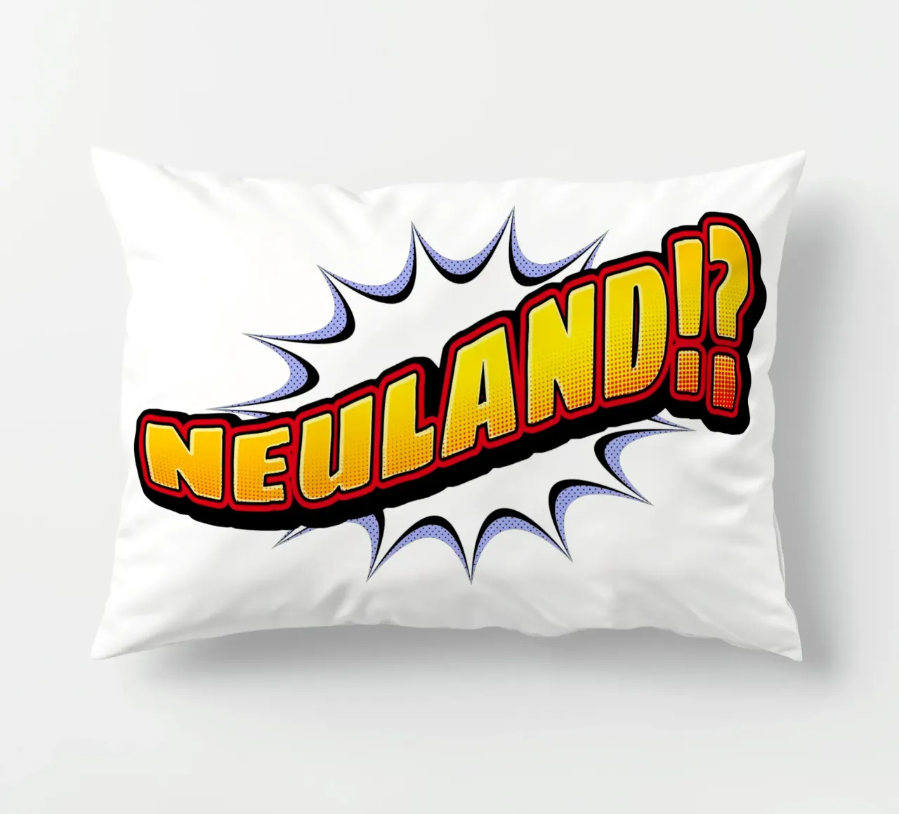 Neuland cuscino da Black Sign Artwork