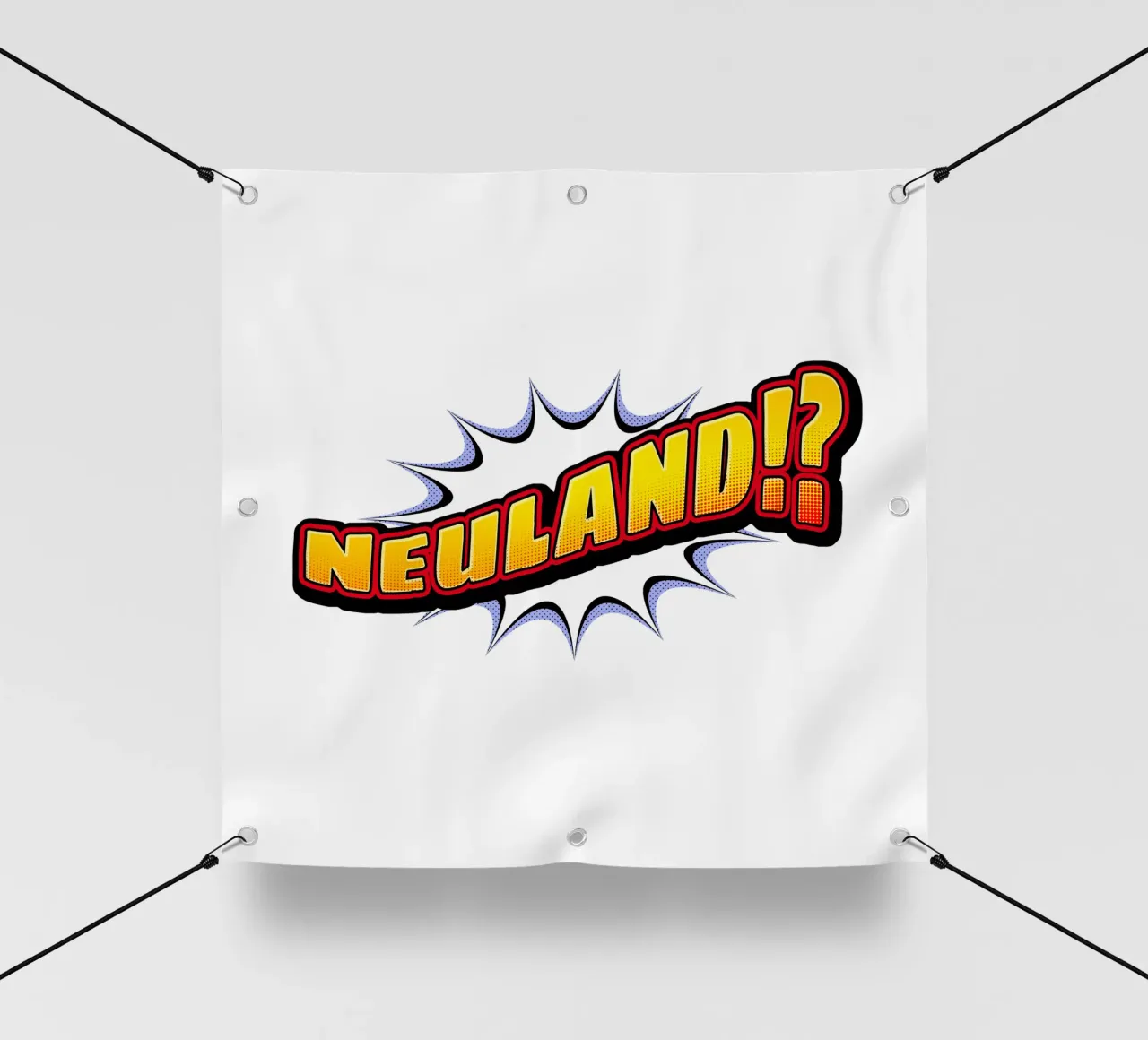 Neuland telo in pvc da Black Sign Artwork