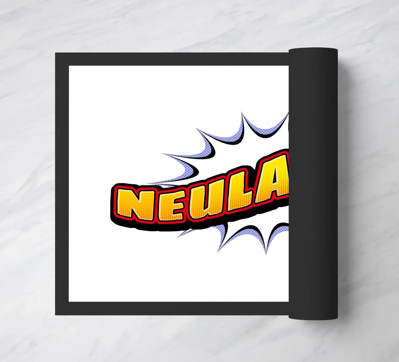 Neuland zerbino da Black Sign Artwork