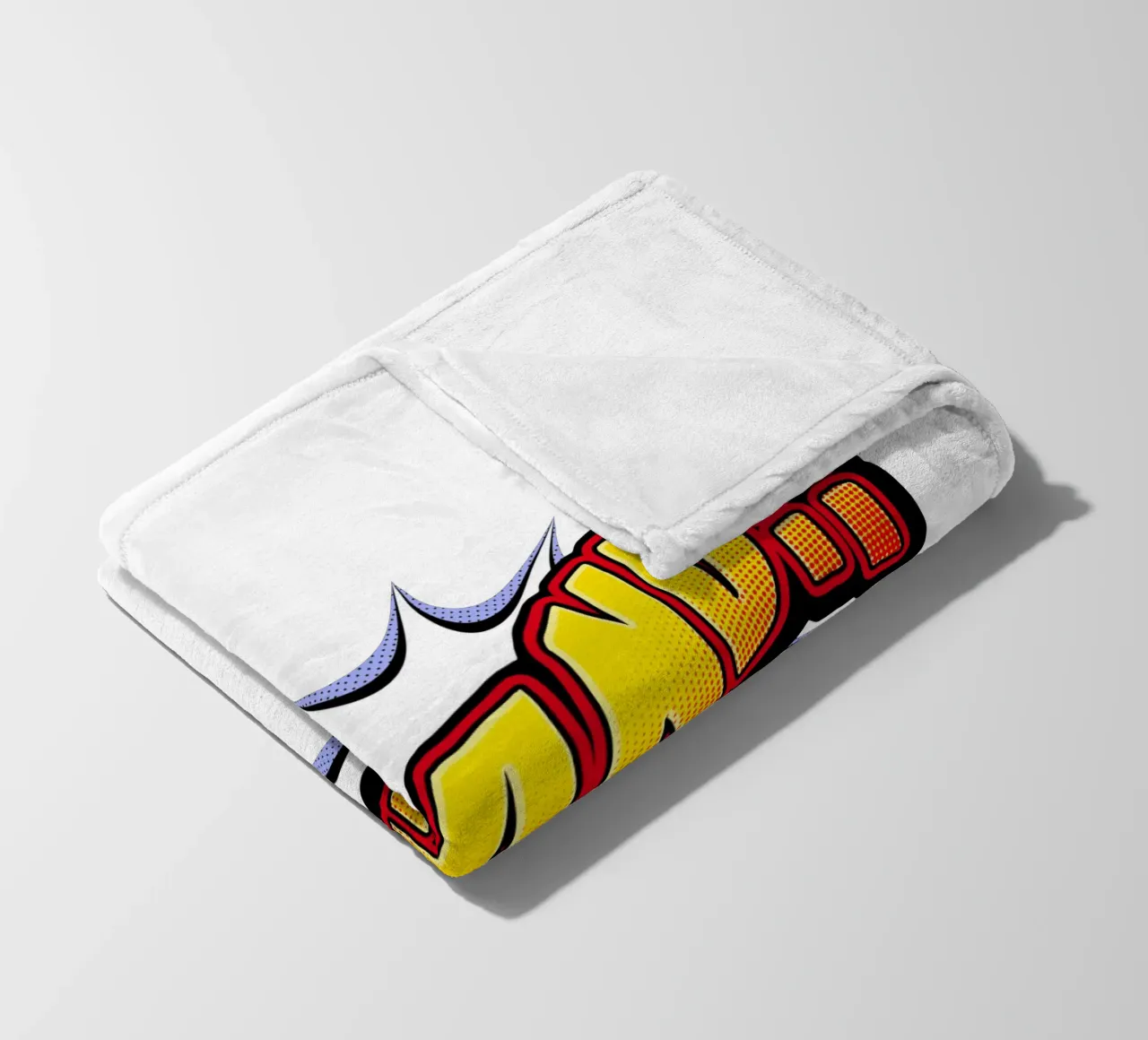 Neuland fleece blanket by Black Sign Artwork