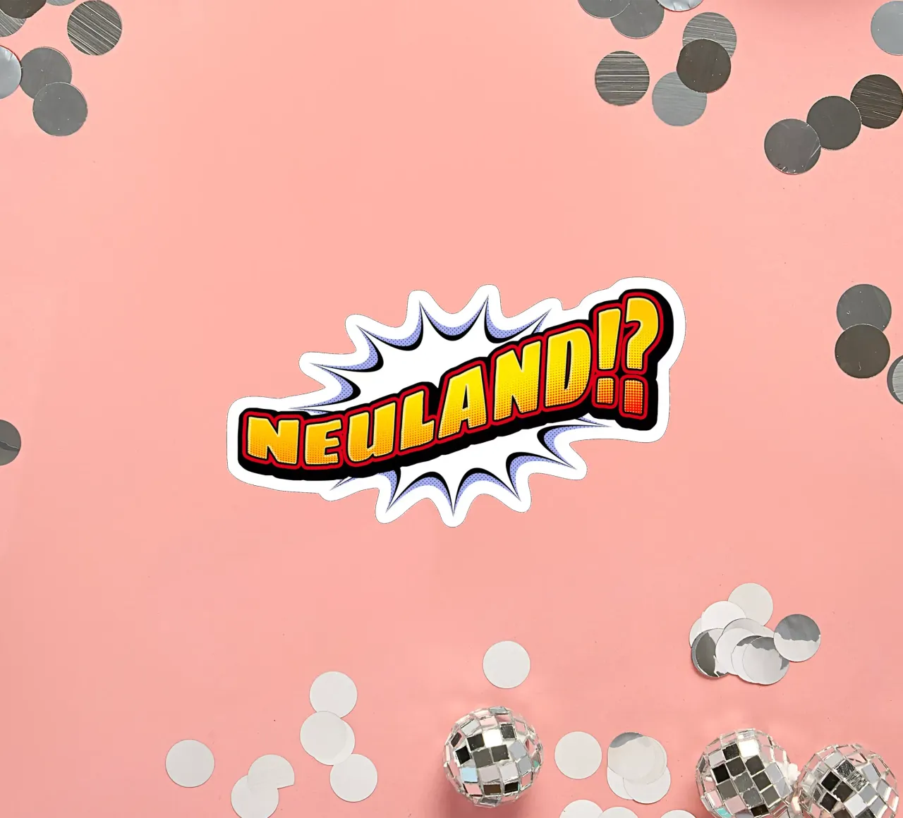 Neuland adesivo da Black Sign Artwork