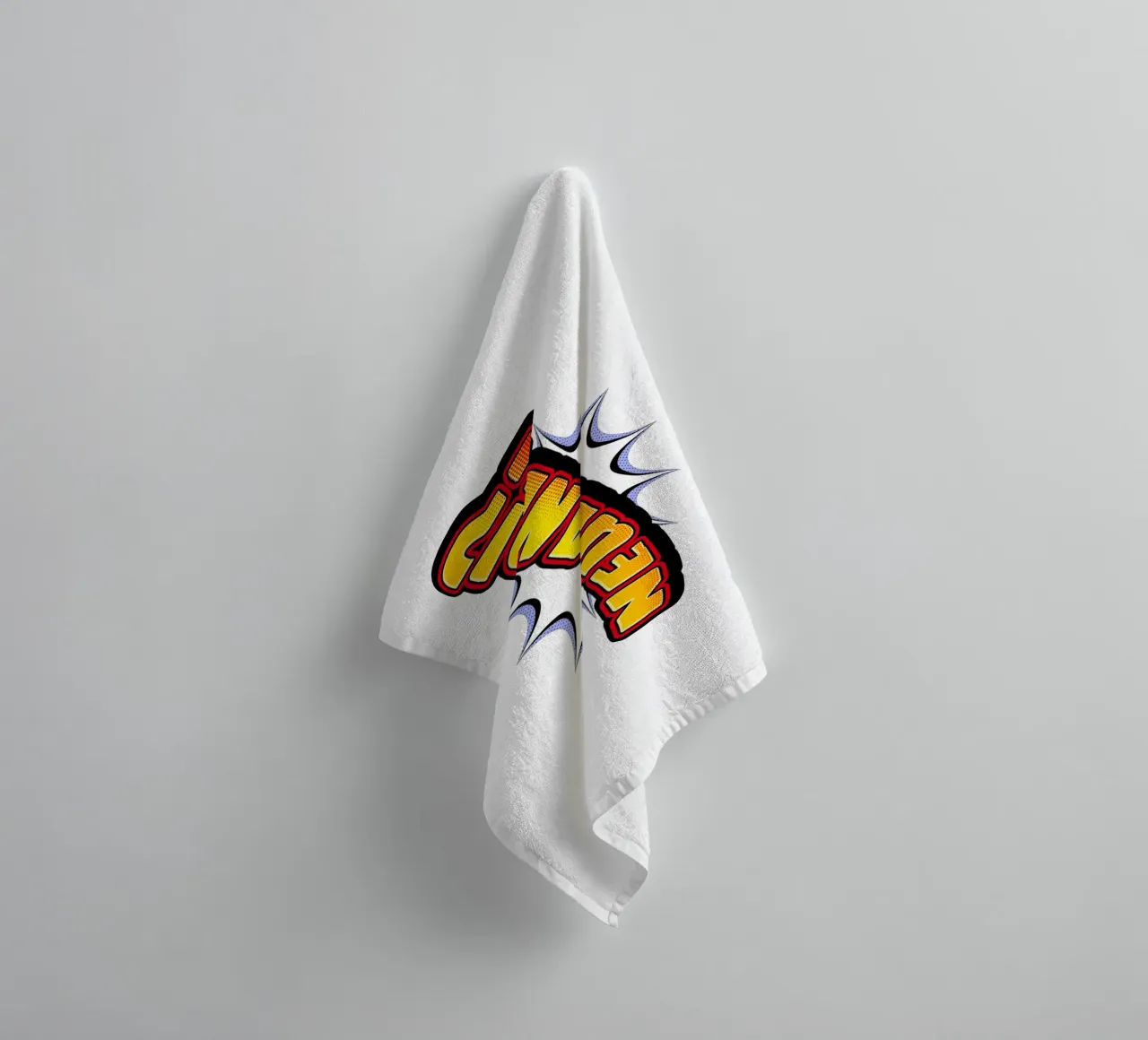 Neuland asciugamano da bagno da Black Sign Artwork