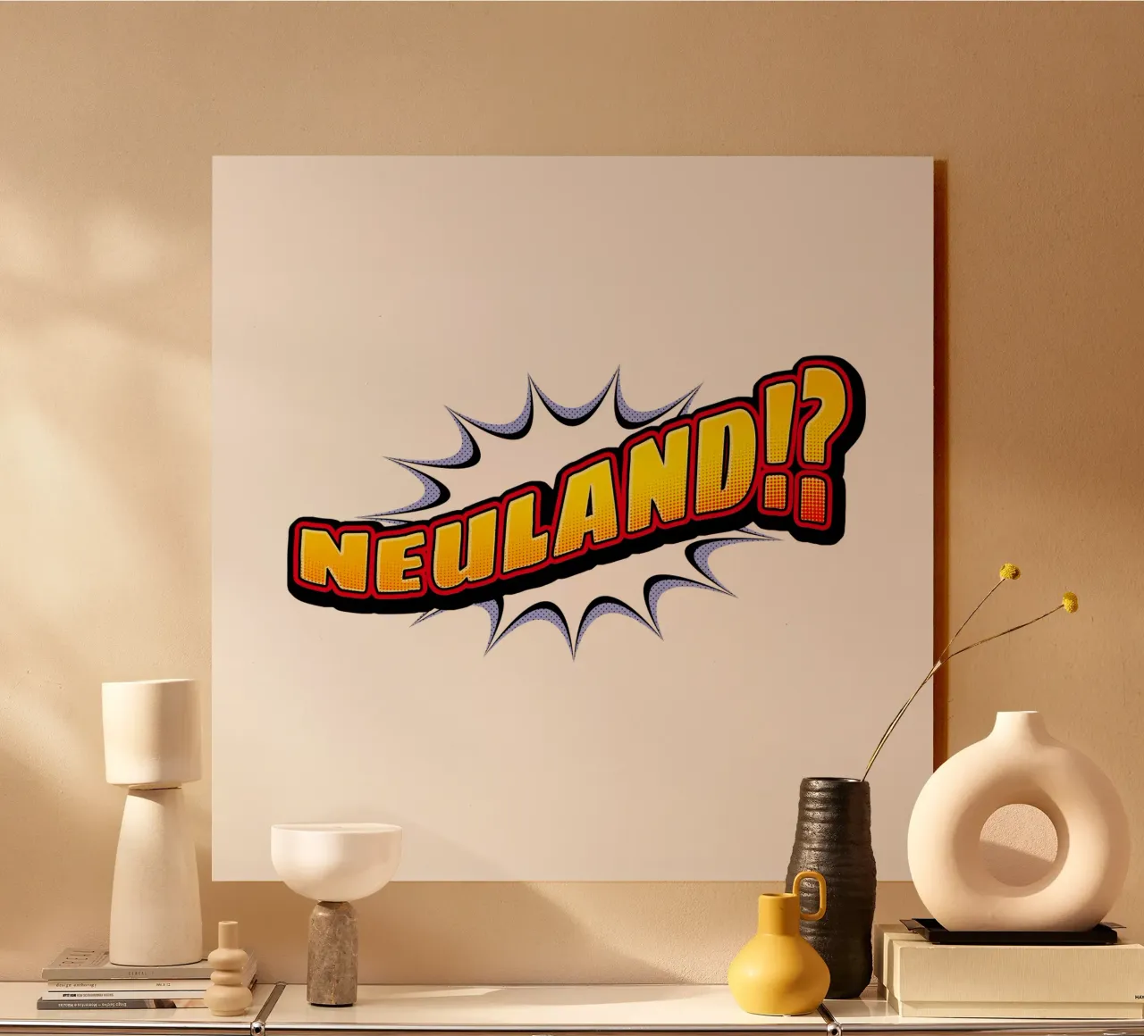 Neuland plexiglass da Black Sign Artwork