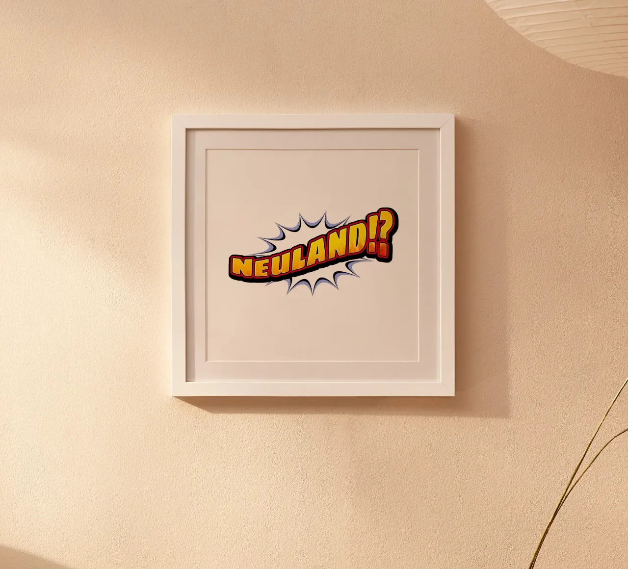 Neuland poster da Black Sign Artwork