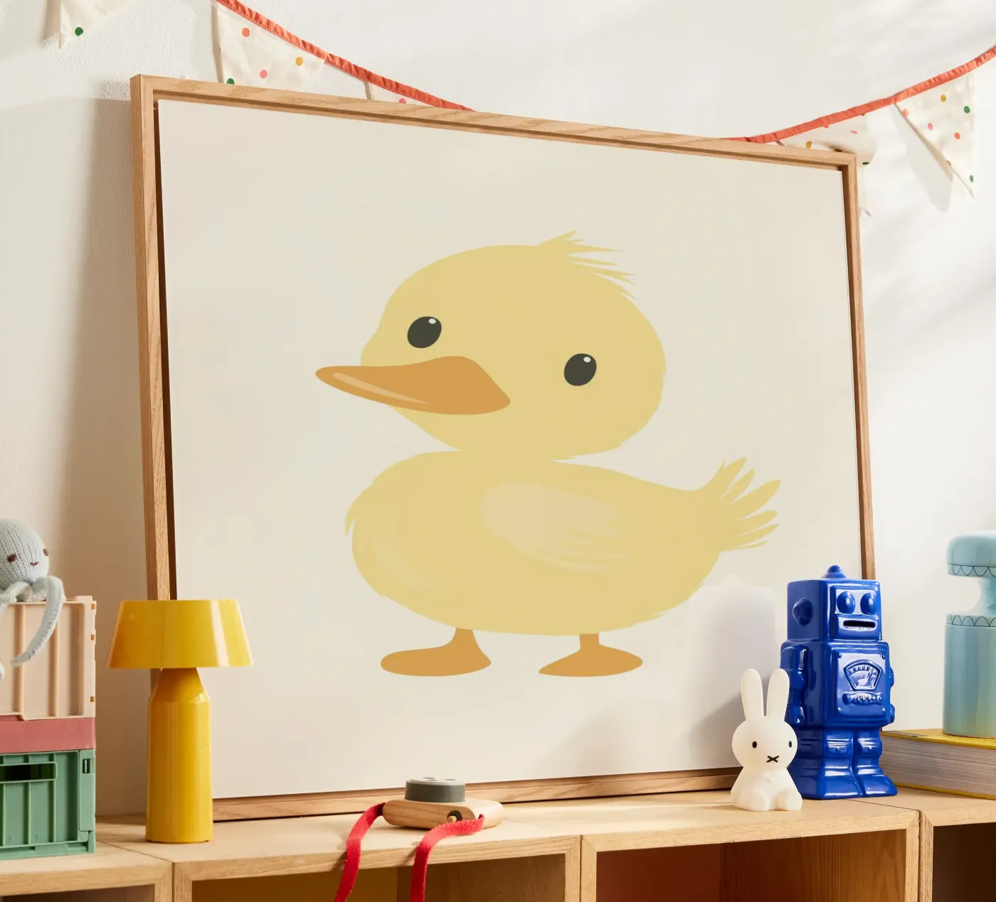 Whimsical Duck Acryl-Glas von Happy Littles