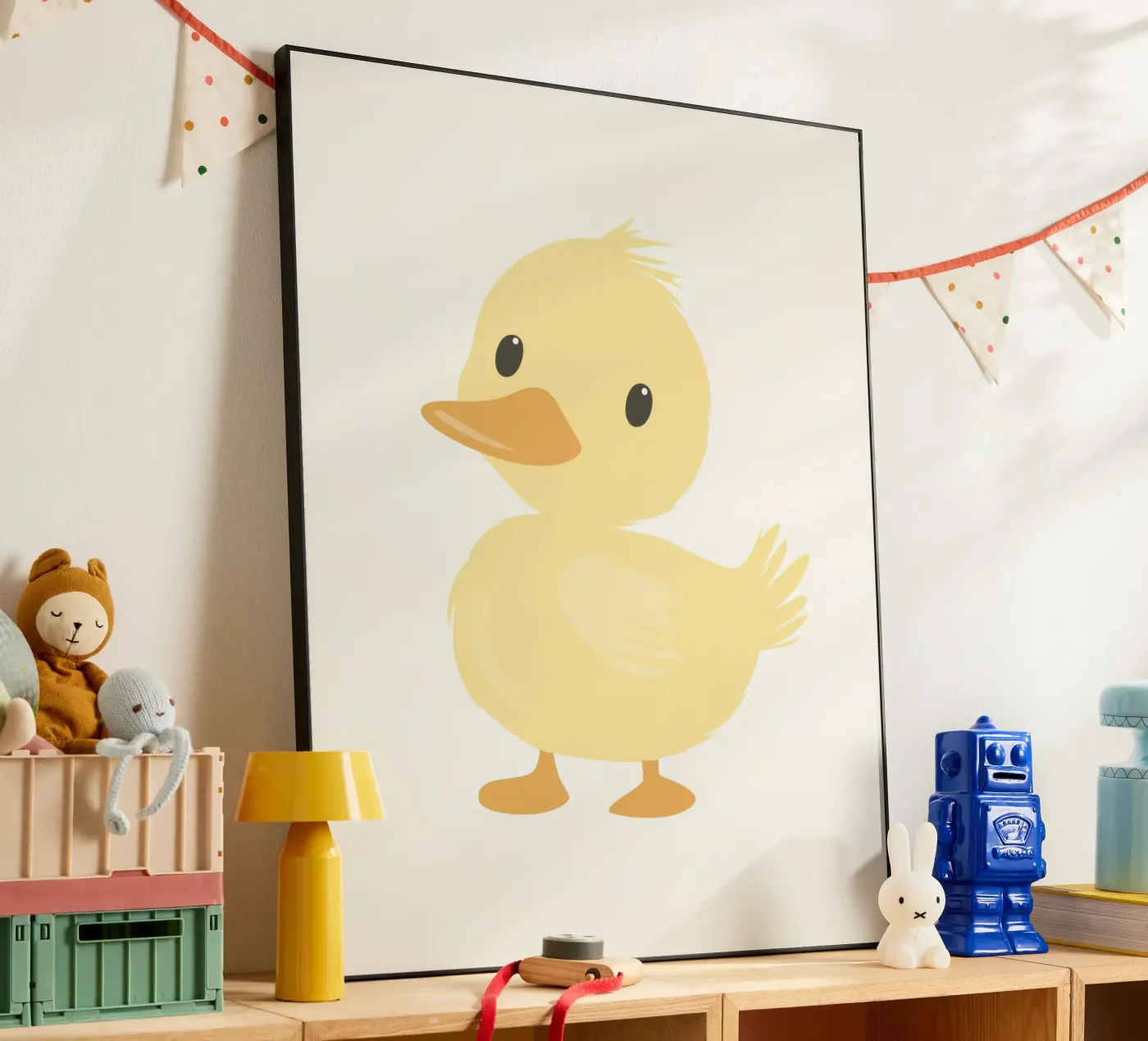 Whimsical Duck forex-plaat van Happy Littles