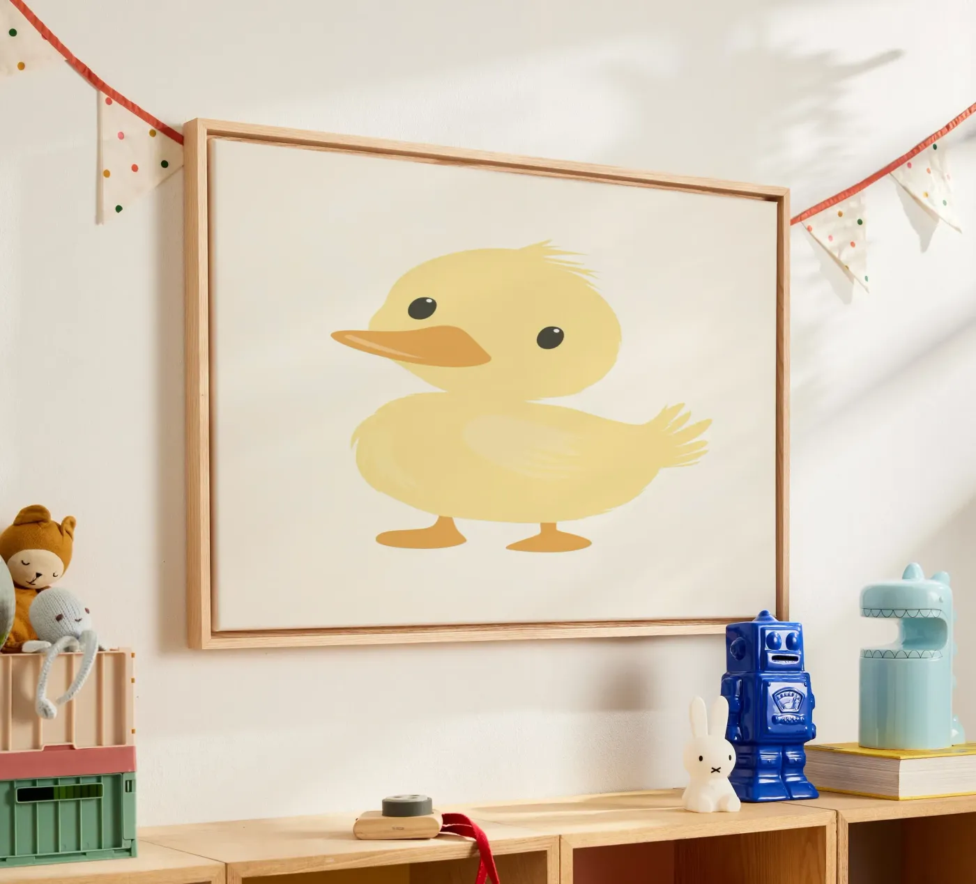 Whimsical Duck canvas van Happy Littles