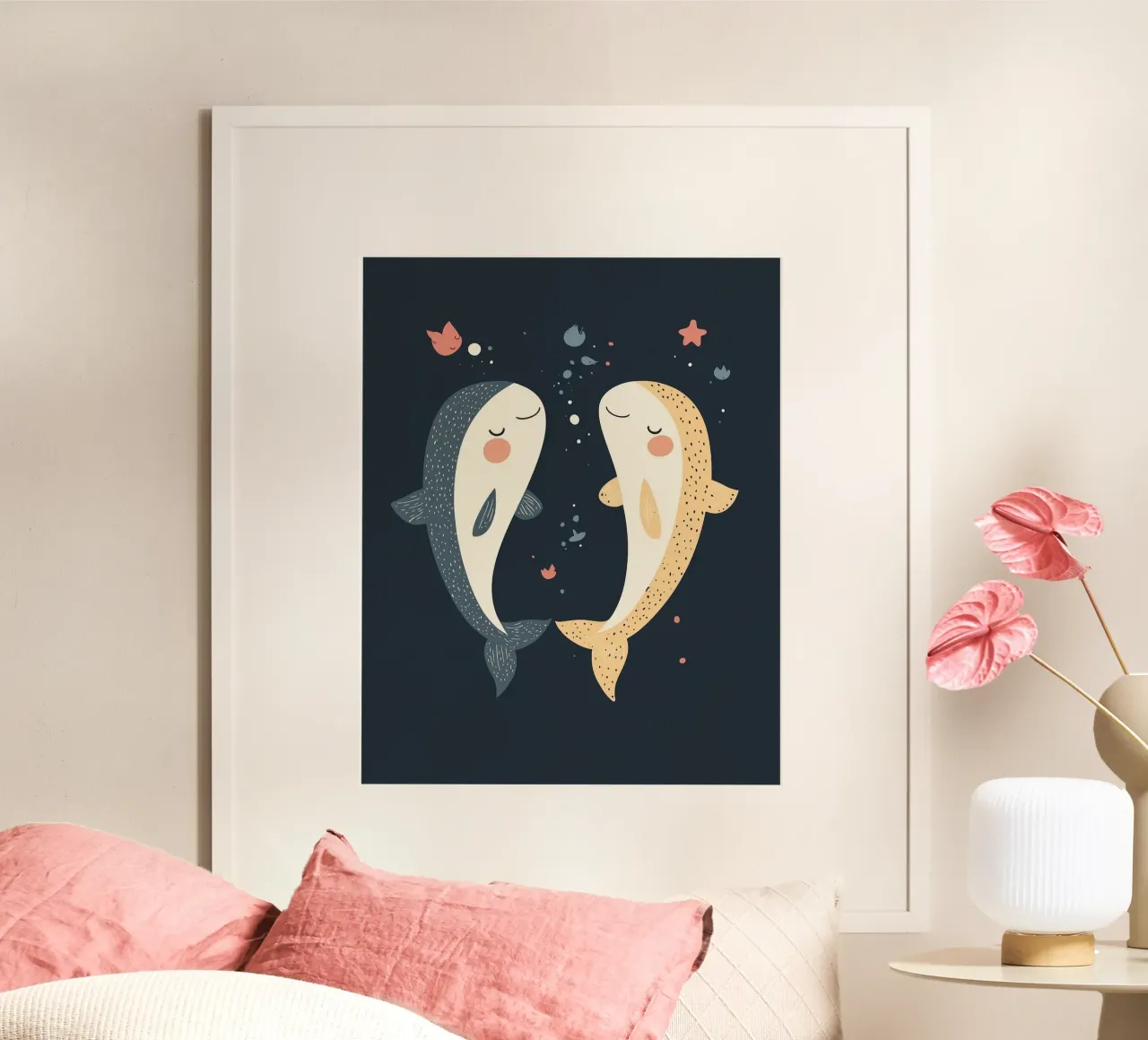 Pesci stravaganti poster da Happy Littles