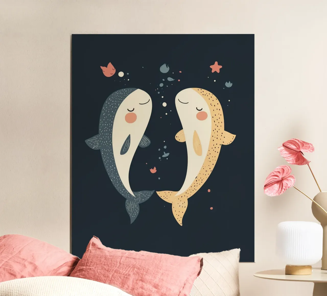 Pesci stravaganti poster da Happy Littles