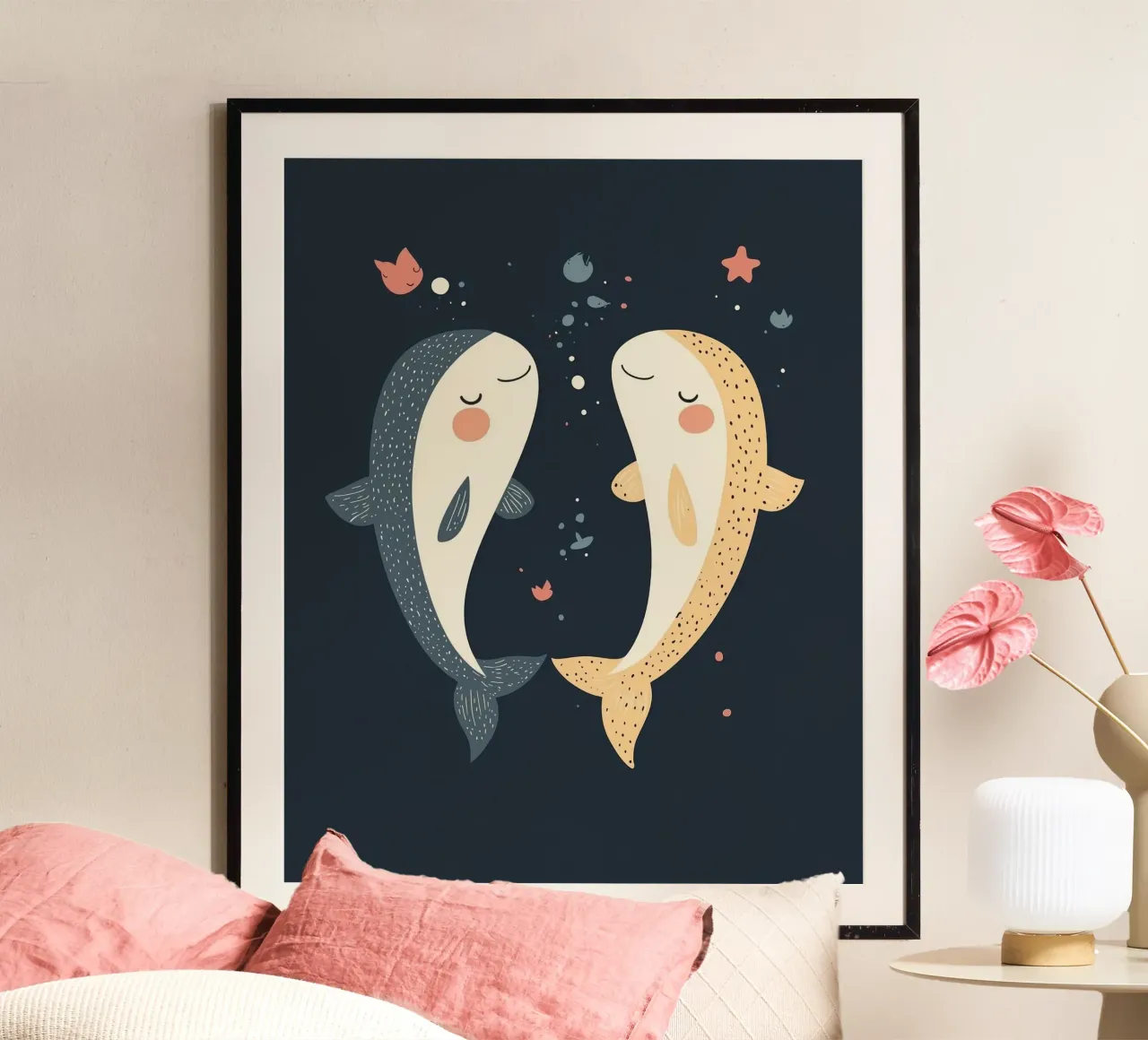 Pesci stravaganti poster da Happy Littles