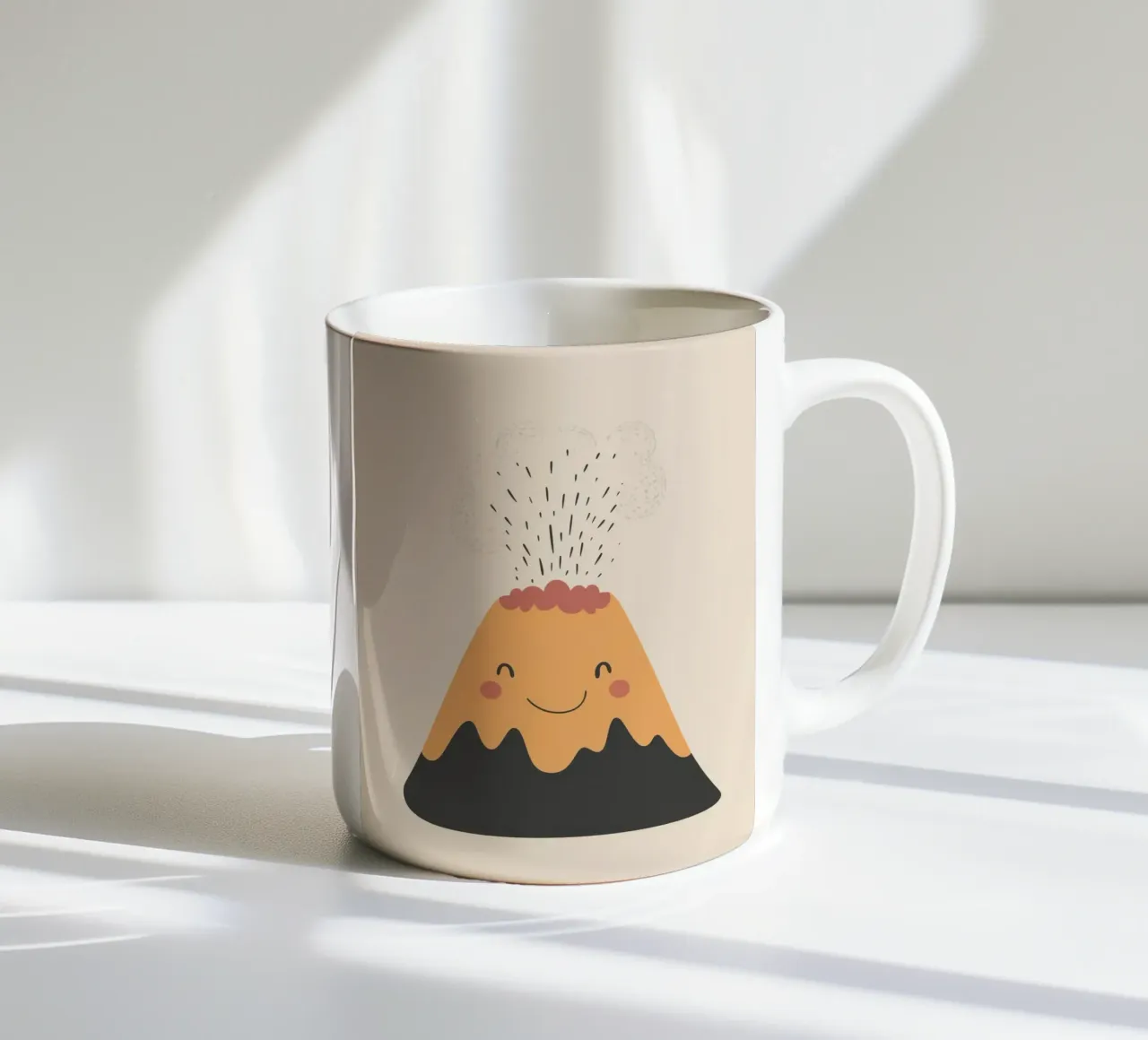 Vulcano stravagante tazza in ceramica da Happy Littles