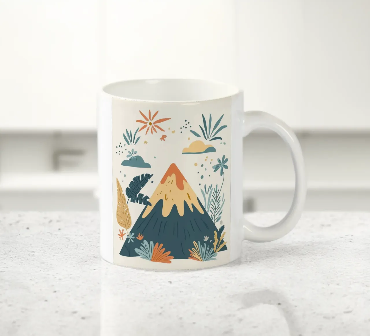 Vulcano stravagante tazza in ceramica da Happy Littles