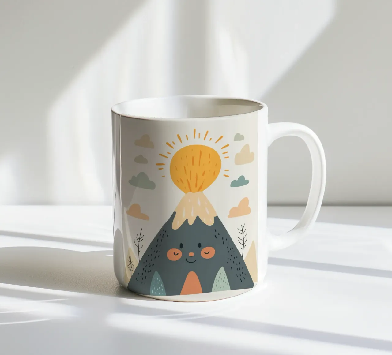 Vulcano stravagante tazza in ceramica da Happy Littles